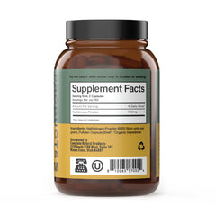 Complete Natural Products nattokinase bottle close-up showing pure natto enzyme.