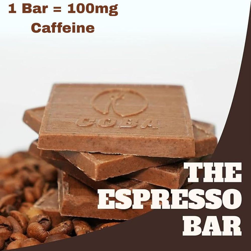 COBA caffeinated chai bar blends spice and chocolate for a quick energy lift.