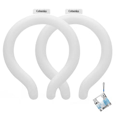 Cobenko neck cooling tube with ice ring delivering fast cooling on hot days.