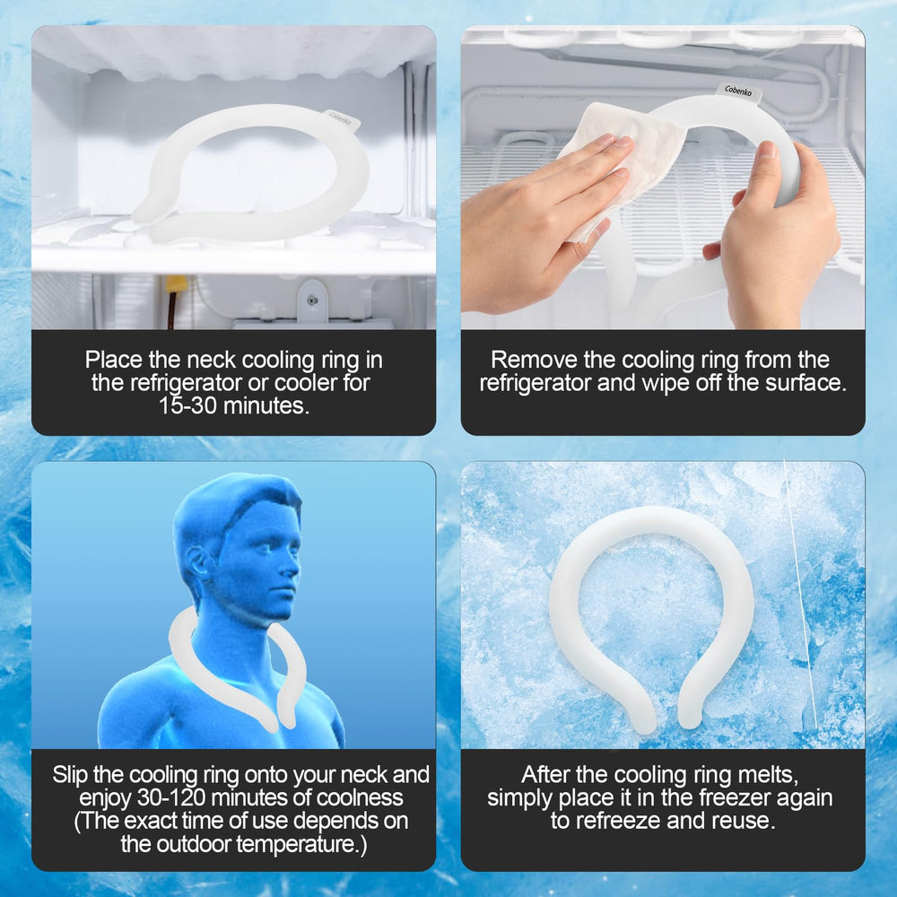 Cobenko neck cooling tube is reusable and durable for repeated use.
