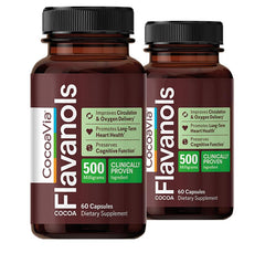 CocoaVia Cardio Health bottle showing a 60-day supply for heart support