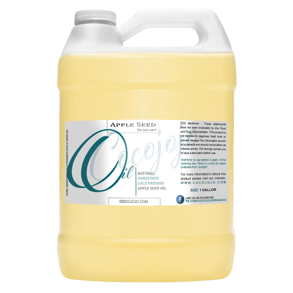 cocojojo Apple Seed Oil bottle for daily facial hydration and nourishment.