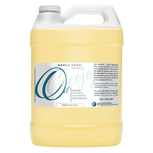 cocojojo Apple Seed Oil bottle for daily facial hydration and nourishment.