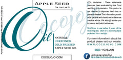 cocojojo Apple Seed Oil dropper ready for precise, mess-free application.
