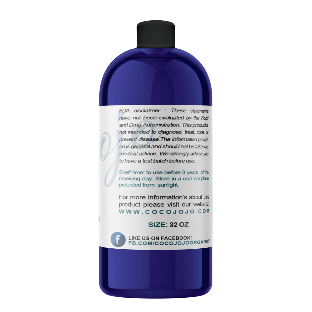 cocojojo Apple Seed Oil pour close-up highlighting pure unrefined formula for skin hydration