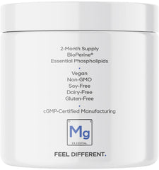 Codeage bottle label visual emphasizing supplement facts and ingredients