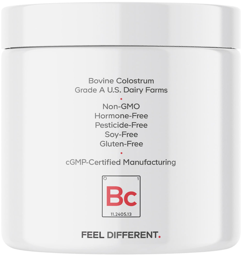 Bottle shows 120 servings across four months for steady use.