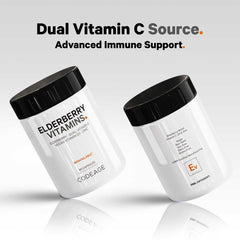 Codeage Elderberry Vitamins fermented-elderberry image highlights a fermented blend for potent nutrient uptake.