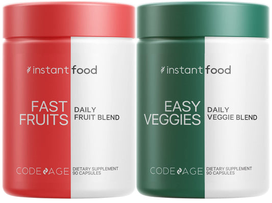 Codeage InstantFood Easy Veggies bundle capsules for everyday vegetable intake