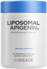 Codeage Liposomal Apigenin bottle front for daily wellness
