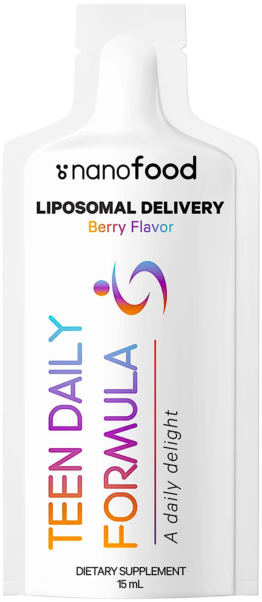 Codeage liposomal delivery system shown in teen vitamins.