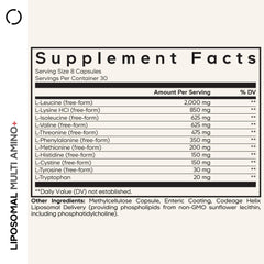 Codeage liposomal delivery capsules highlight purity and advanced delivery.