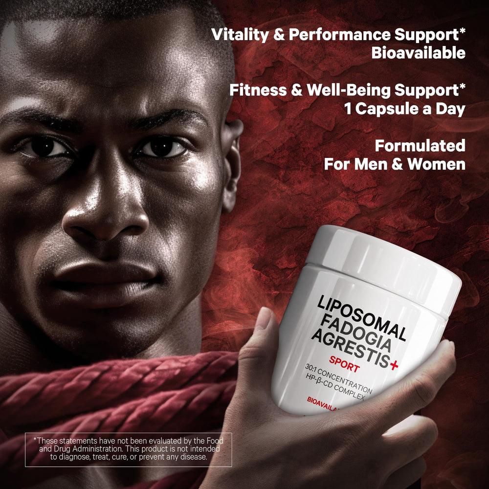Codeage Liposomal Fadogia Agrestis 30:1 extract label close-up.