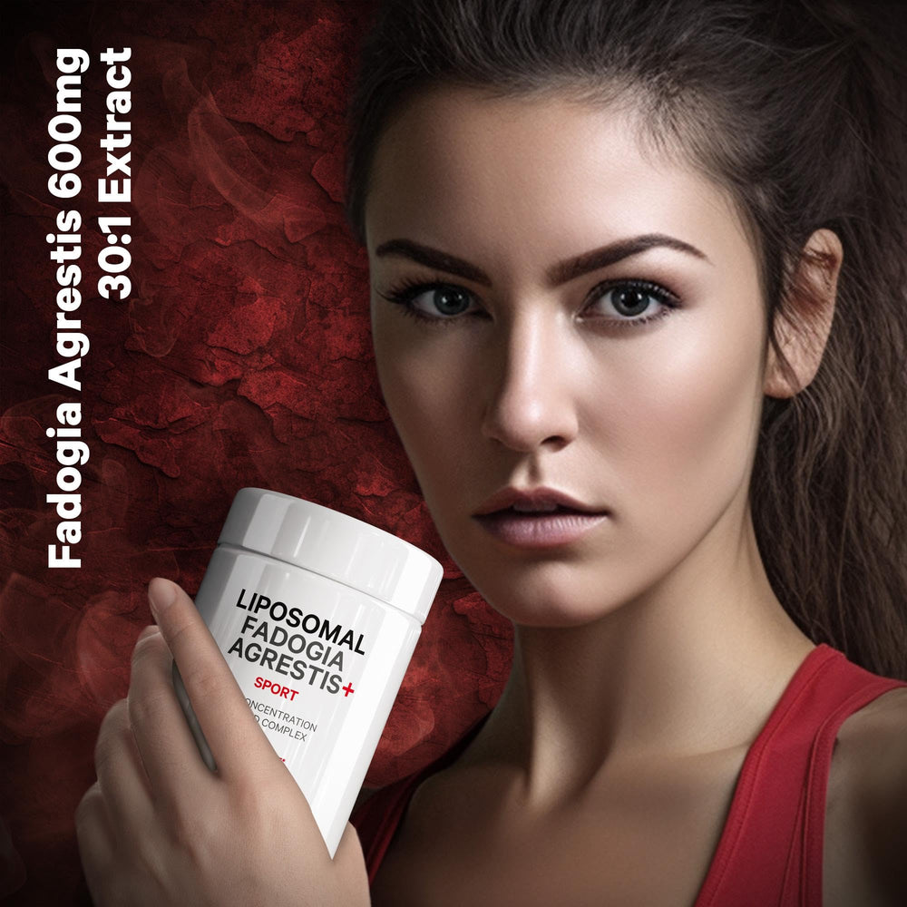 Codeage Liposomal Fadogia Agrestis packaging emphasizes purity and quality.