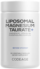 Codeage Liposomal Magnesium Taurate bottle for daily wellness and convenience
