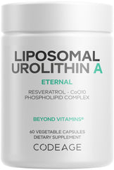 Codeage Liposomal Urolithin A bottle front view with month-long supply