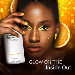 Codeage Liposomal Vitamin C liposomal delivery system close-up.