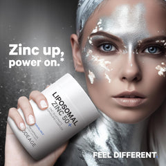 Codeage Liposomal Zinc phosphatidylcholine ingredient highlight with sunflower oil.