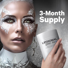 Codeage Liposomal Zinc vegan non-GMO label appeal for plant-based diets.