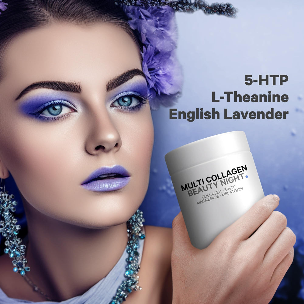 Codeage Beauty Night packaging emphasizes non-GMO and dairy-free formula.