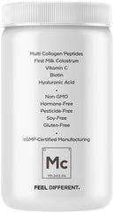 Codeage Multi Collagen Colostrum Platinum monthly supply label emphasizes value and consistency.