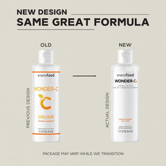 Codeage Nanofood Wonder-C liposomal tech visuals suggesting enhanced delivery.