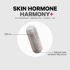 Codeage Skin Hormone Harmony+ liposomal delivery graphic indicating enhanced absorption