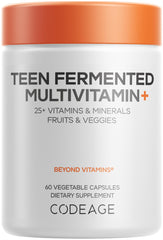 Codeage Teen Multivitamin bottle for daily teen nutrition support.