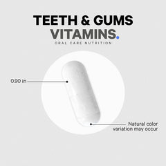Codeage Teeth and Gums dairy-free icon indicates suitability for dairy-free diets.