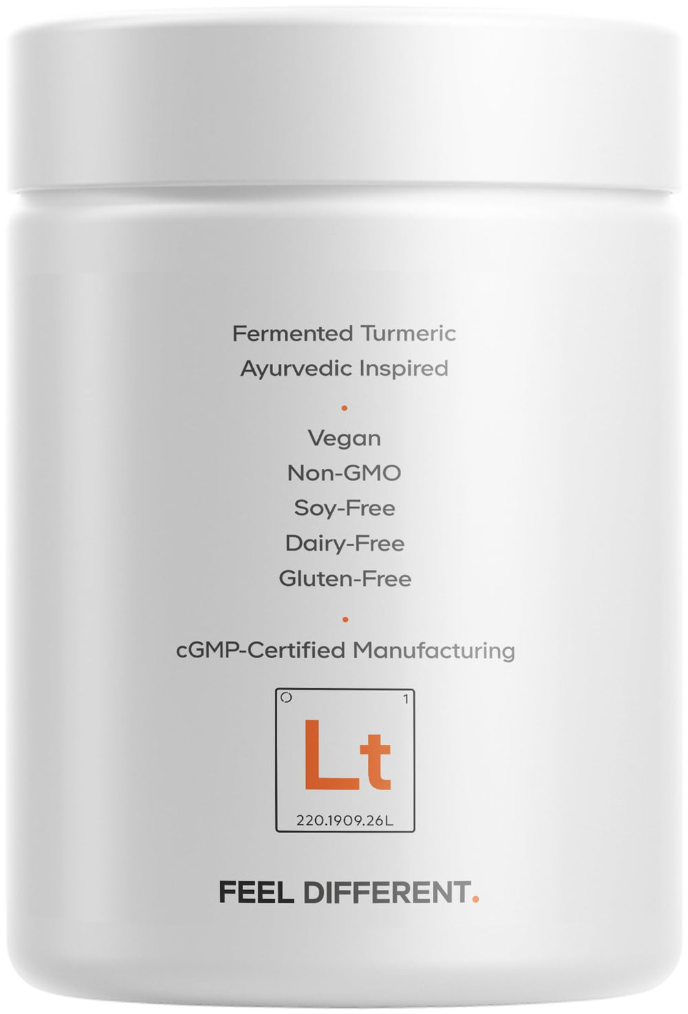 Codeage turmeric bottle with testing seals signals quality and transparency