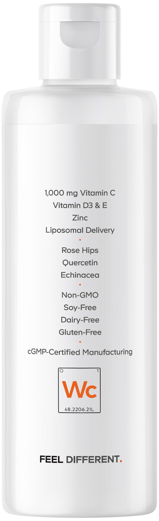 Codeage Vegan liposomal vitamin C tasting shows flavor and texture.
