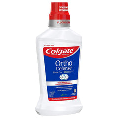 Colgate Phos-Flur ortho-defense mint box shows packaging with directions.