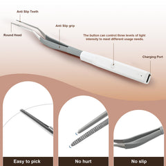 COLICOLY ear pick tips mushroom shape for versatile cleaning