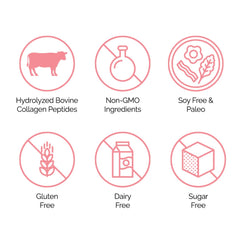 Collagen For Her powder dissolving in tea with no taste.