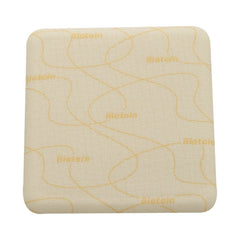 Coloplast Biatain non-adhesive dressing shown for fragile skin protection and exudate management.