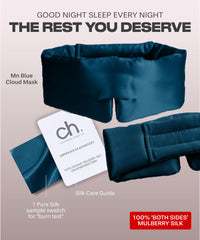 Colorado Home Co Sundaysilks Blackout design provides full-dark sleeping environment.