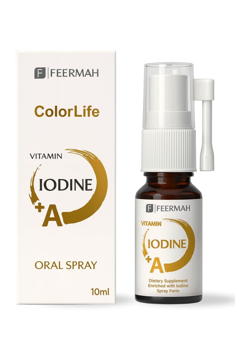 Colorlife bottle with spray under the tongue for quick absorption.