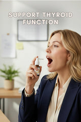 Colorlife iodine and vitamin A ingredients highlighted for thyroid support.
