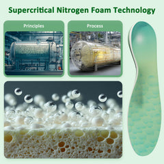 Com MUMU 90% micro-cell structure helps distribute pressure.