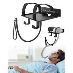 Comeacross CPAP wall mount shelf for AirSense 11 keeps the unit elevated and organized.