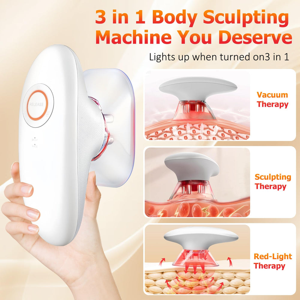 COMEBY Body Sculpting Machine abdomen and thigh areas offer versatile contouring.