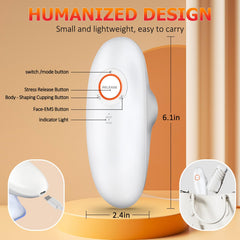 COMEBY Body Sculpting Machine suction cups enable customizable massage sessions.