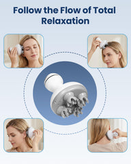 COMFIER 4-mode settings tailor intensity for a customizable scalp massage.