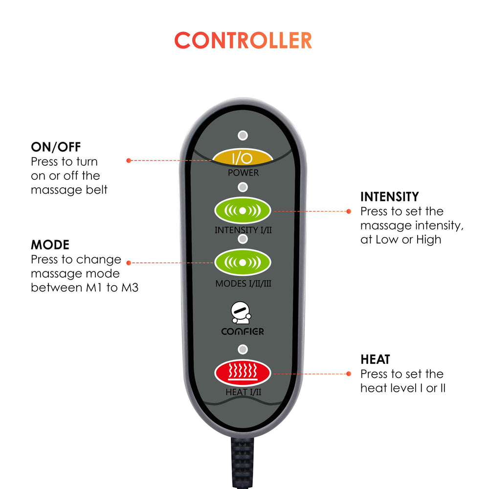Extended 62-inch belt supports comfortable wear for many users.