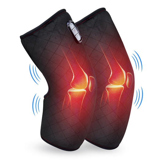 COMFIER knee massager wrap with heat delivers targeted warmth for tired knees.