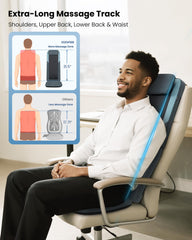 COMFIER Shiatsu pad heat activation provides warm relief during use