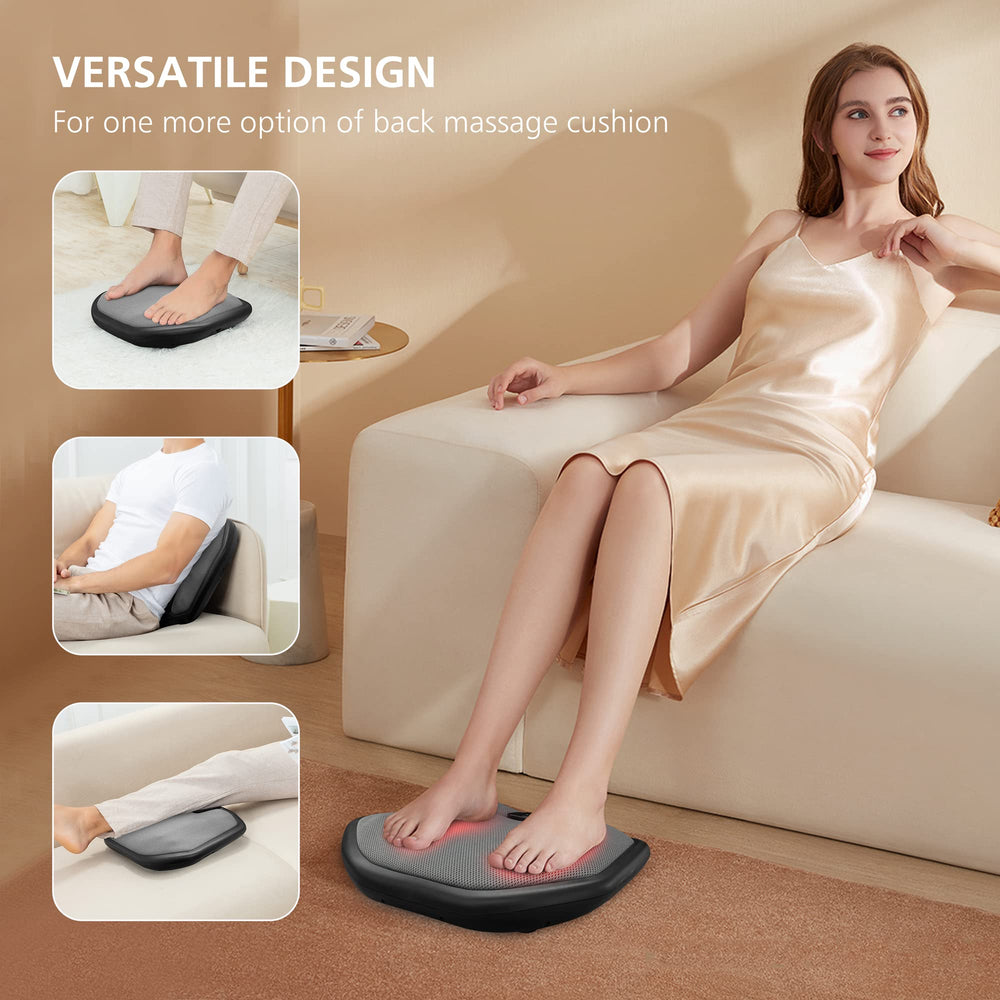 COMFIER control panel with heat settings for easy use