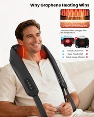 COMFIER massager uses graphene heating for fast, even warmth.