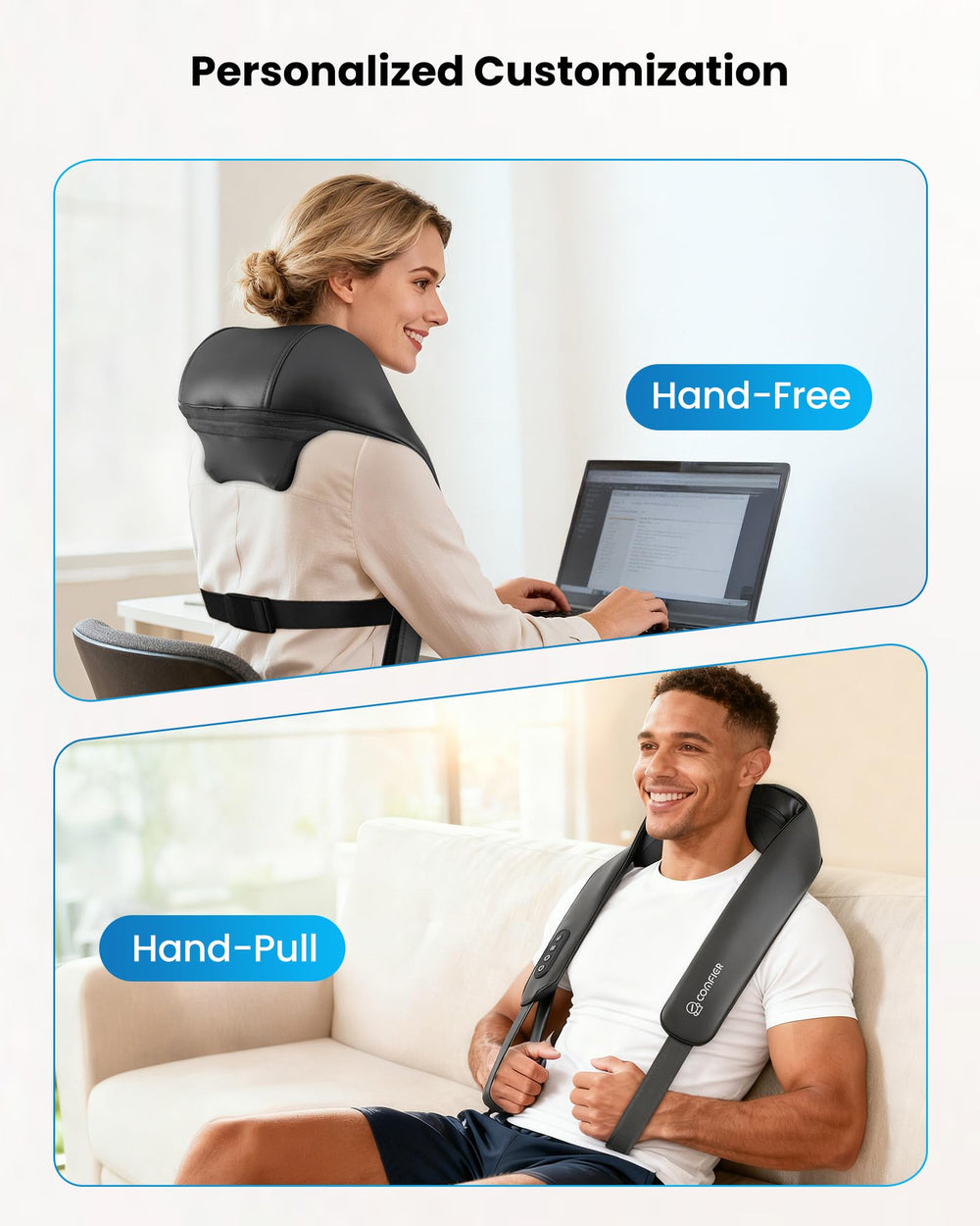 Type-C charging keeps you powered for quick sessions.