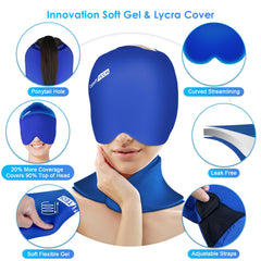 ComfiTECH elastic strap keeps the neck wrap securely in place.